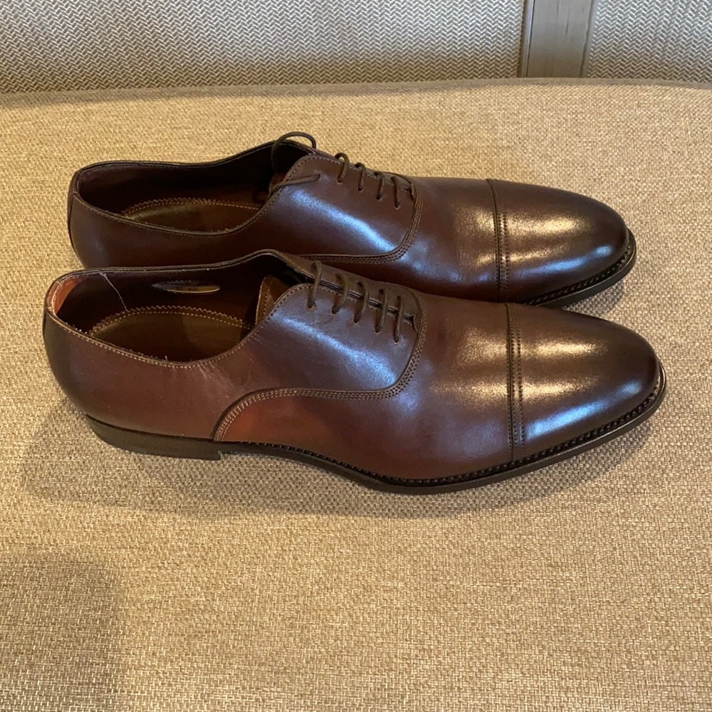 Santoni Cap Toe Oxford